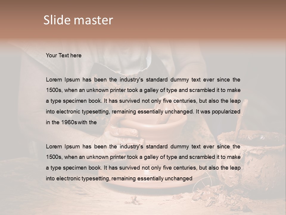 Pot Creative Studio PowerPoint Template