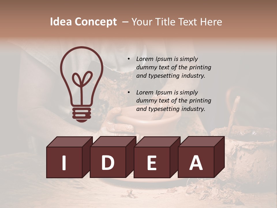 Pot Creative Studio PowerPoint Template