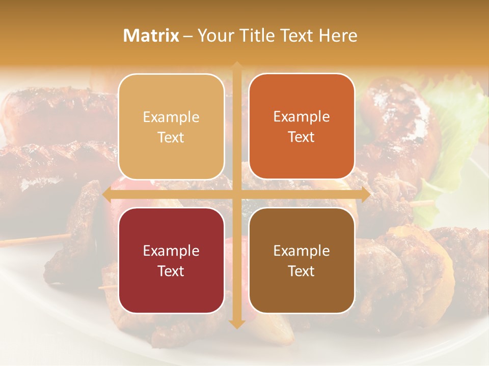 Meat Pork Fast PowerPoint Template