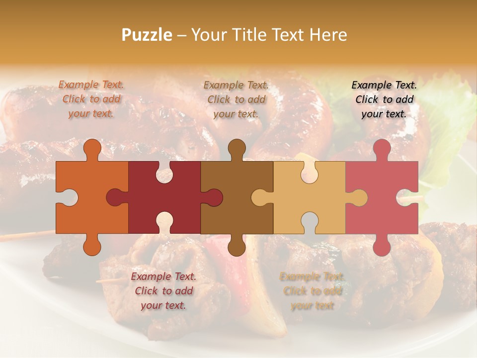 Meat Pork Fast PowerPoint Template