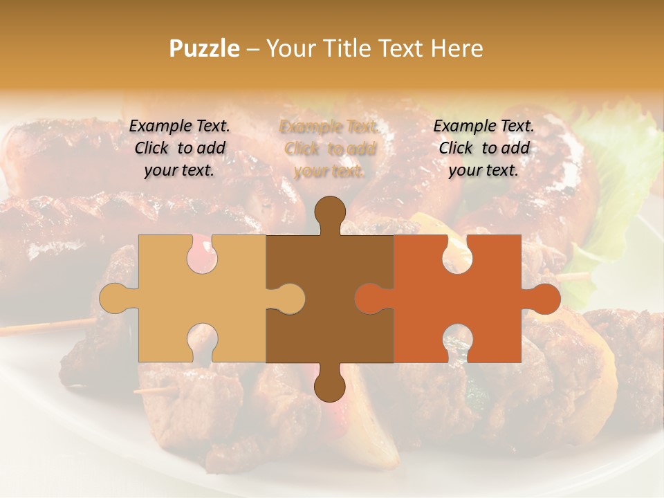 Meat Pork Fast PowerPoint Template