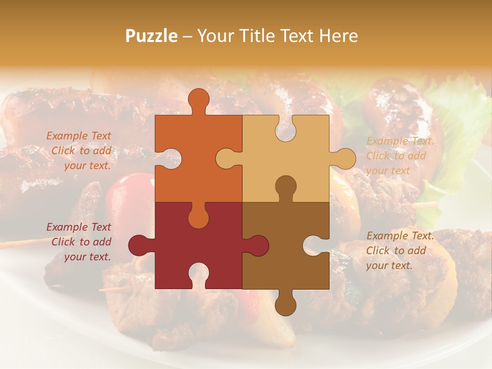Meat Pork Fast PowerPoint Template