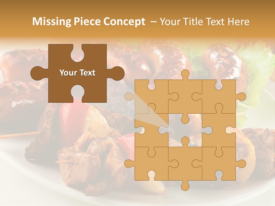 Meat Pork Fast PowerPoint Template