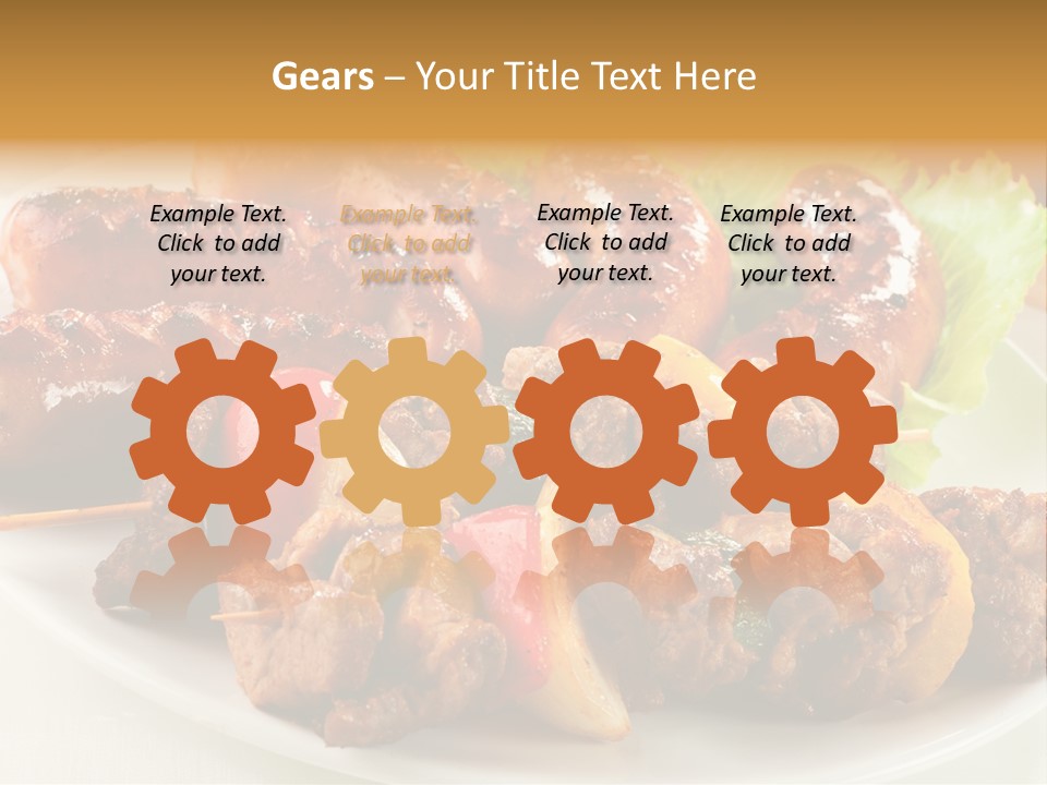 Meat Pork Fast PowerPoint Template