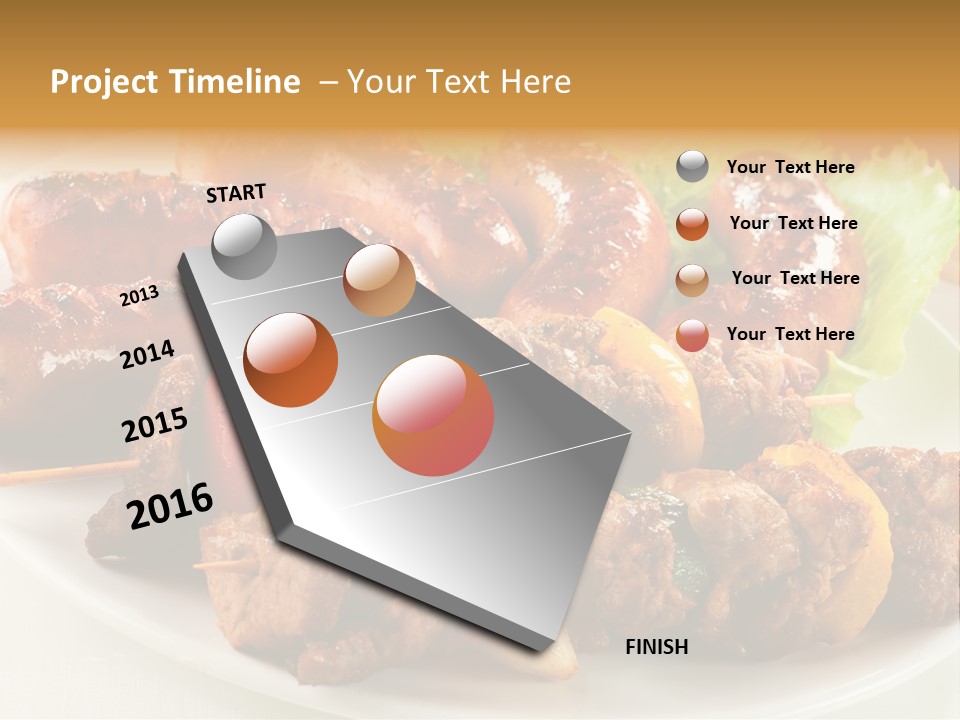 Meat Pork Fast PowerPoint Template