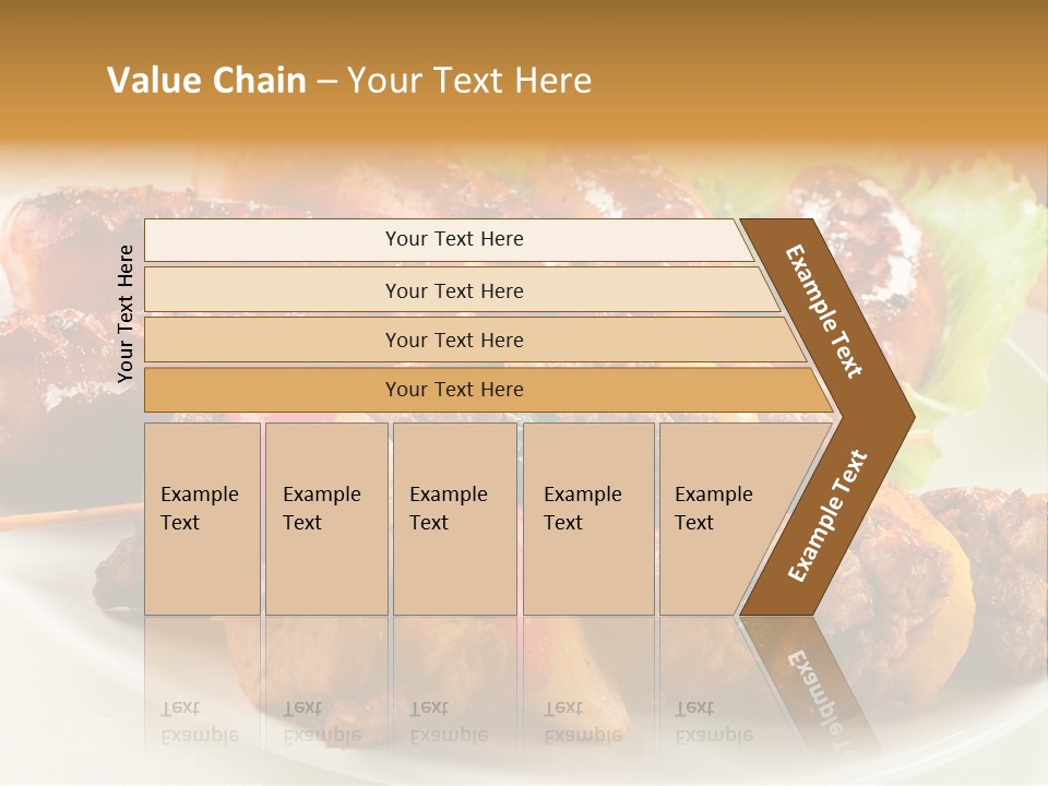 Meat Pork Fast PowerPoint Template