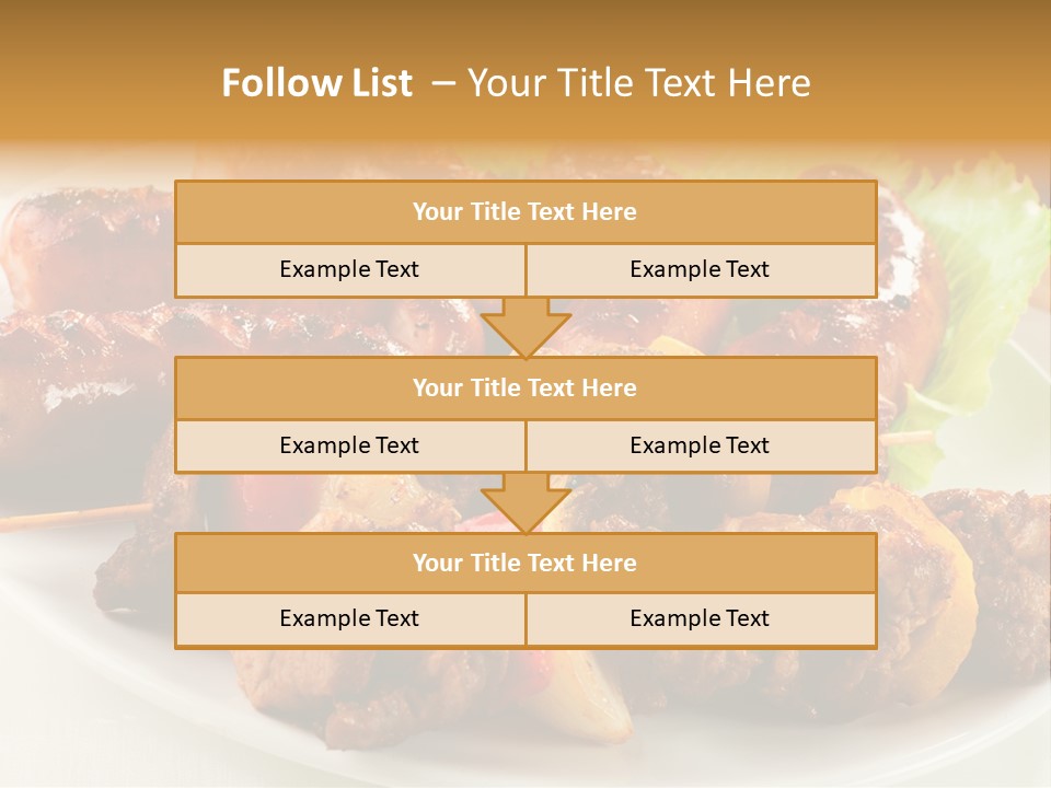 Meat Pork Fast PowerPoint Template