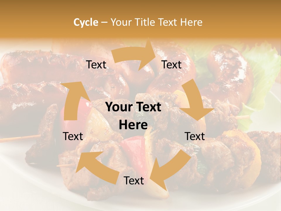 Meat Pork Fast PowerPoint Template