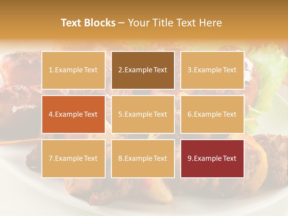 Meat Pork Fast PowerPoint Template