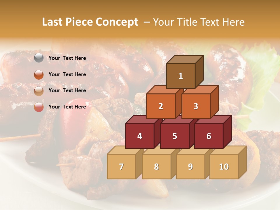 Meat Pork Fast PowerPoint Template