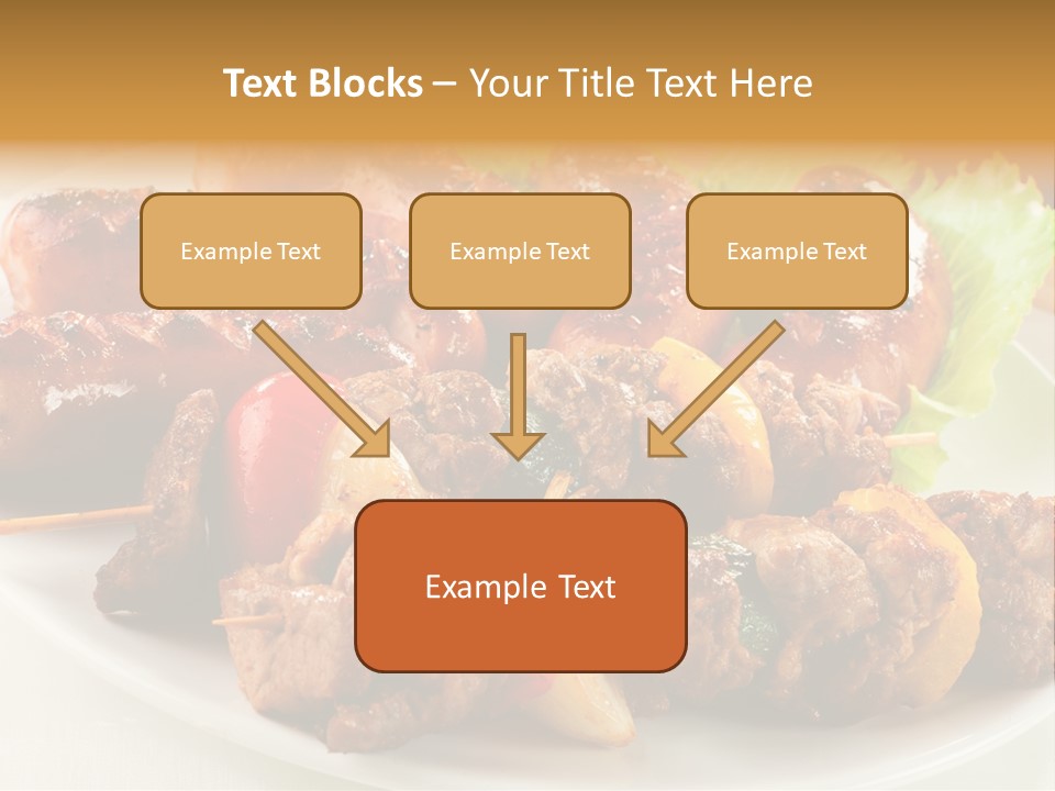 Meat Pork Fast PowerPoint Template