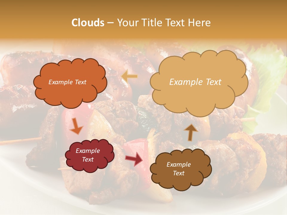 Meat Pork Fast PowerPoint Template