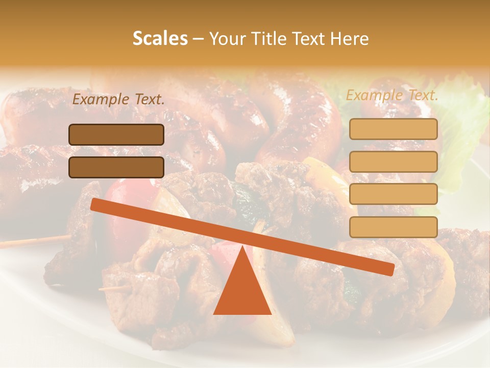 Meat Pork Fast PowerPoint Template