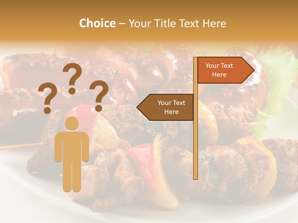 Meat Pork Fast PowerPoint Template