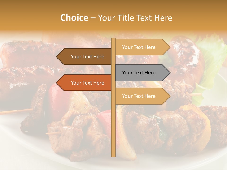 Meat Pork Fast PowerPoint Template