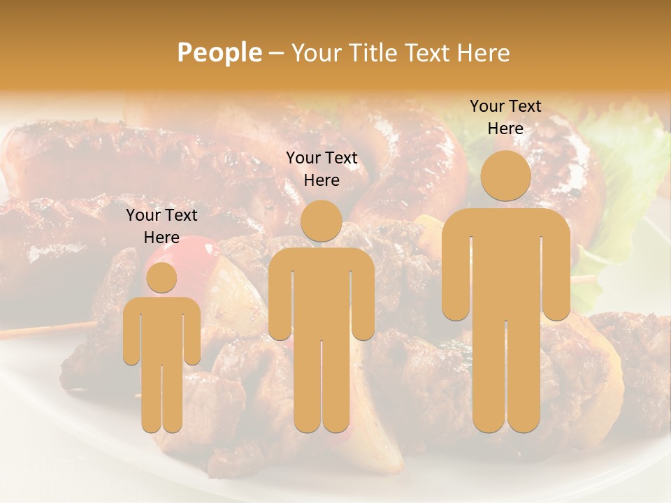 Meat Pork Fast PowerPoint Template