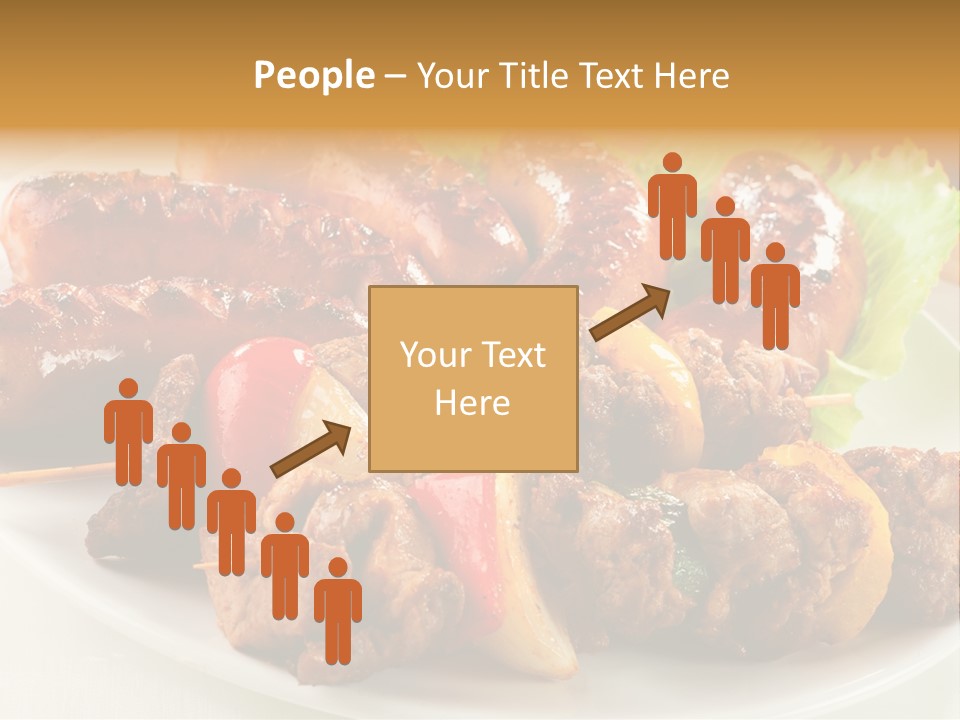 Meat Pork Fast PowerPoint Template