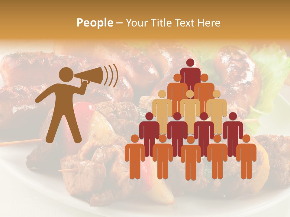 Meat Pork Fast PowerPoint Template