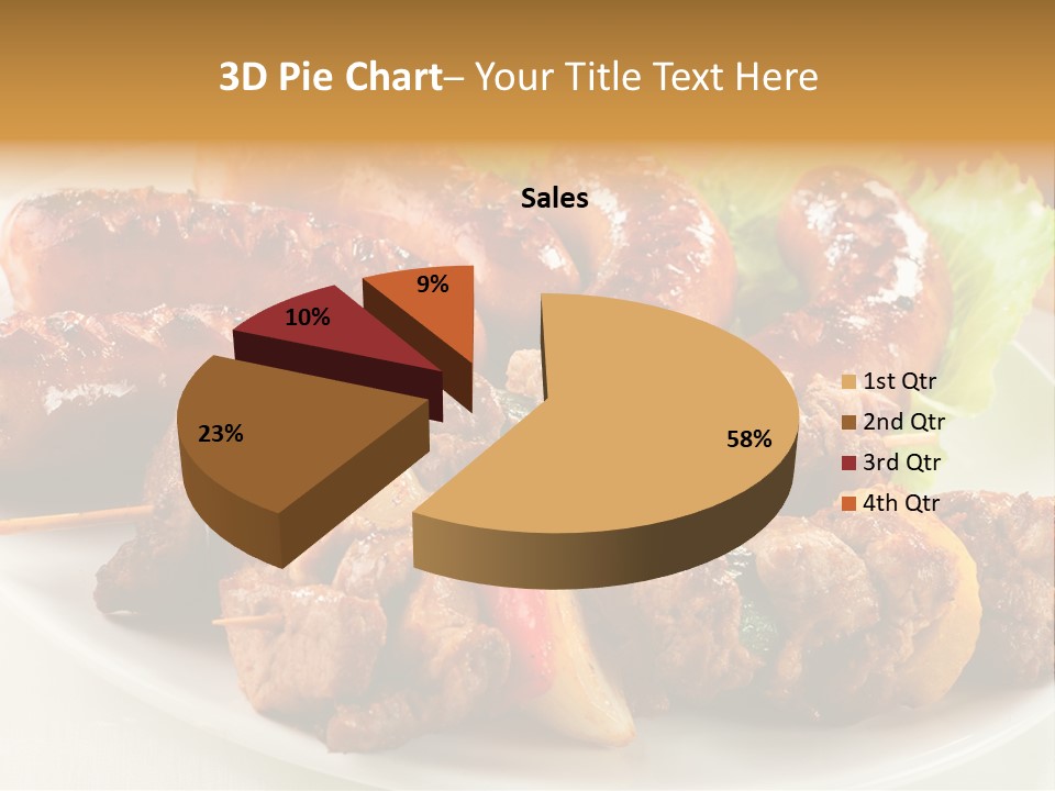 Meat Pork Fast PowerPoint Template