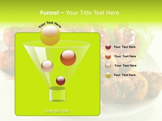 Stick Grill Chicken PowerPoint Template