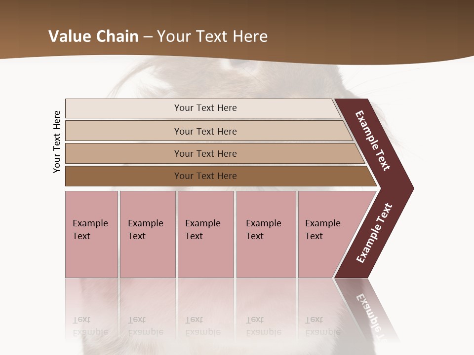 Animal Cut Out Furry PowerPoint Template