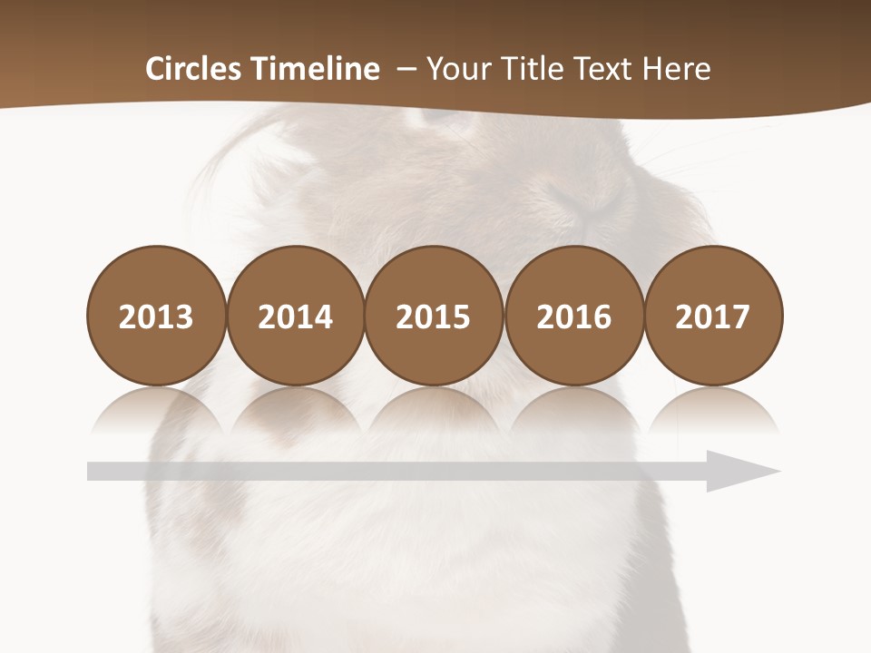 Animal Cut Out Furry PowerPoint Template