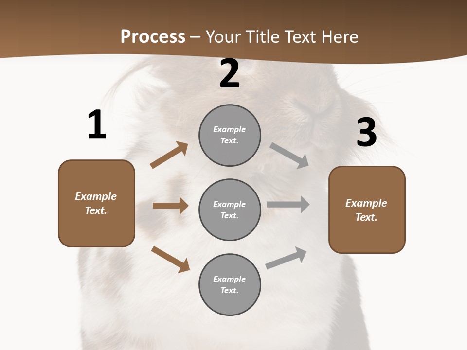 Animal Cut Out Furry PowerPoint Template