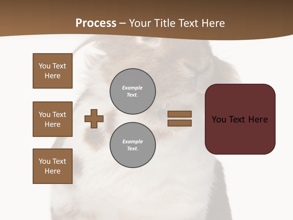 Animal Cut Out Furry PowerPoint Template