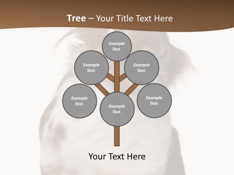 Animal Cut Out Furry PowerPoint Template