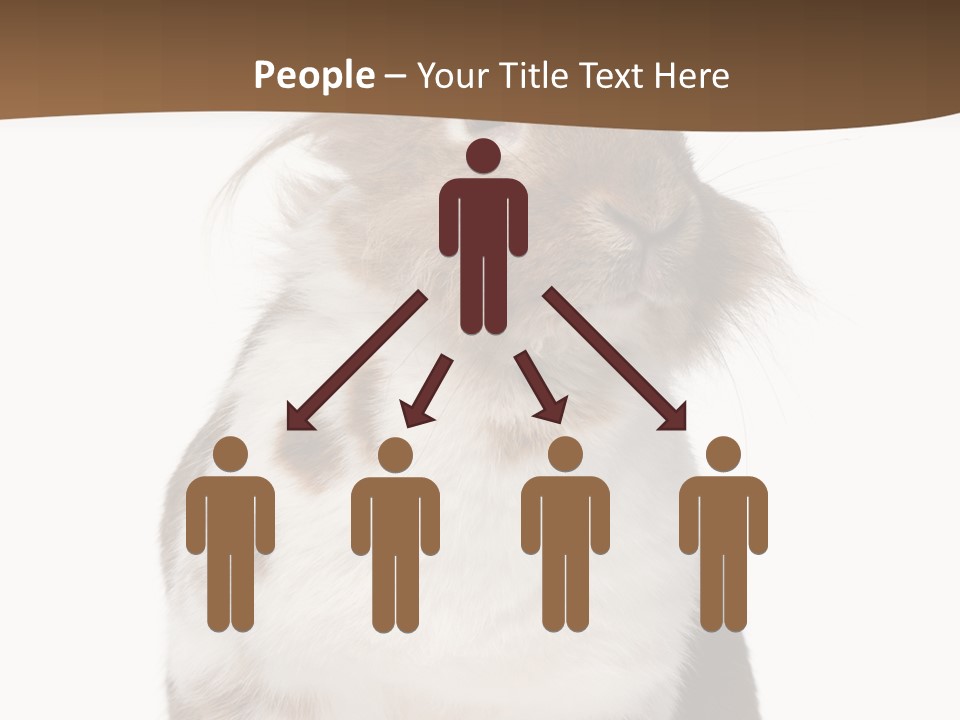 Animal Cut Out Furry PowerPoint Template