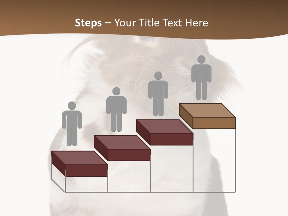 Animal Cut Out Furry PowerPoint Template