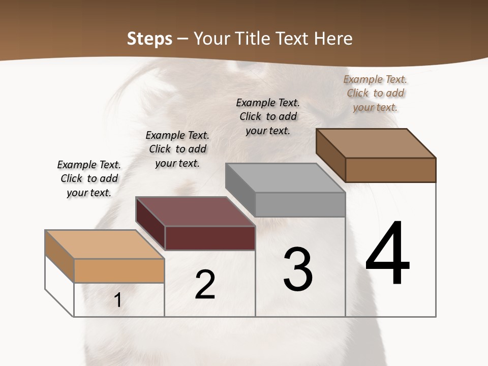 Animal Cut Out Furry PowerPoint Template