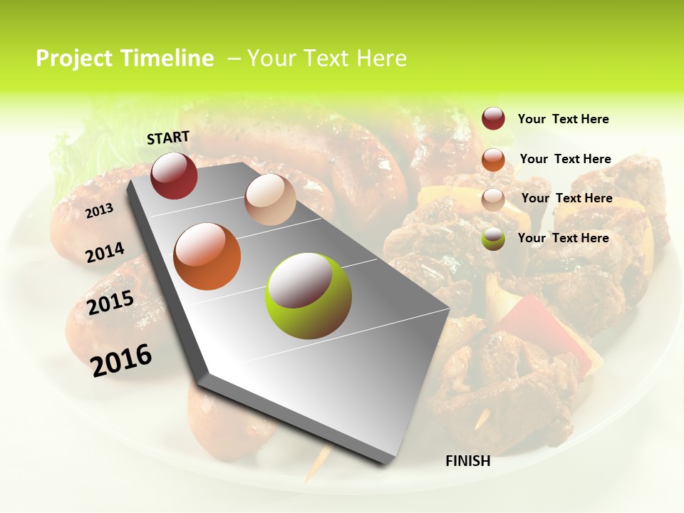 Shish Stick Fast PowerPoint Template