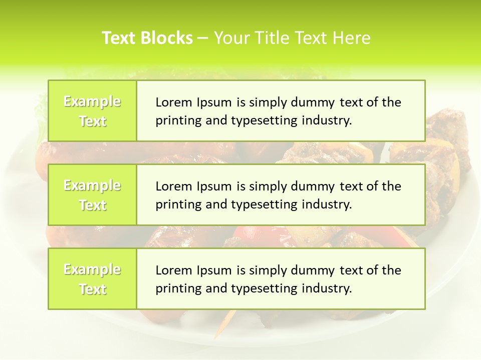 Shish Stick Fast PowerPoint Template
