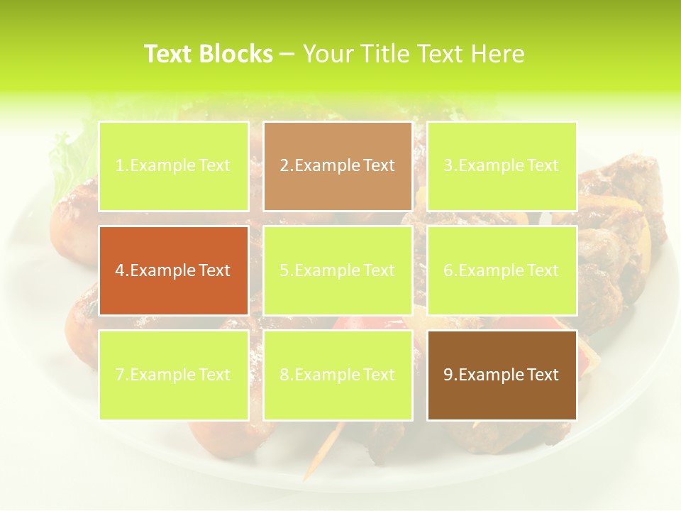 Shish Stick Fast PowerPoint Template