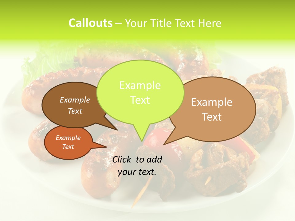 Shish Stick Fast PowerPoint Template