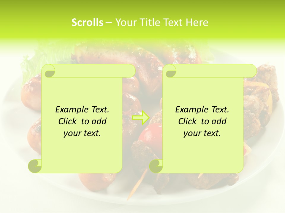 Shish Stick Fast PowerPoint Template
