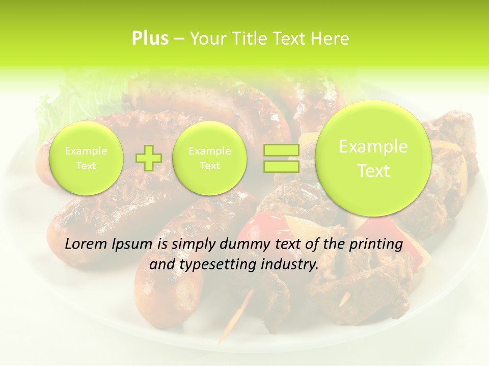 Shish Stick Fast PowerPoint Template