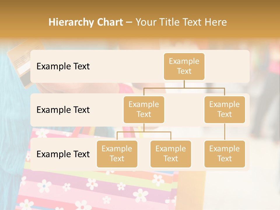 Mall Foreground Money PowerPoint Template