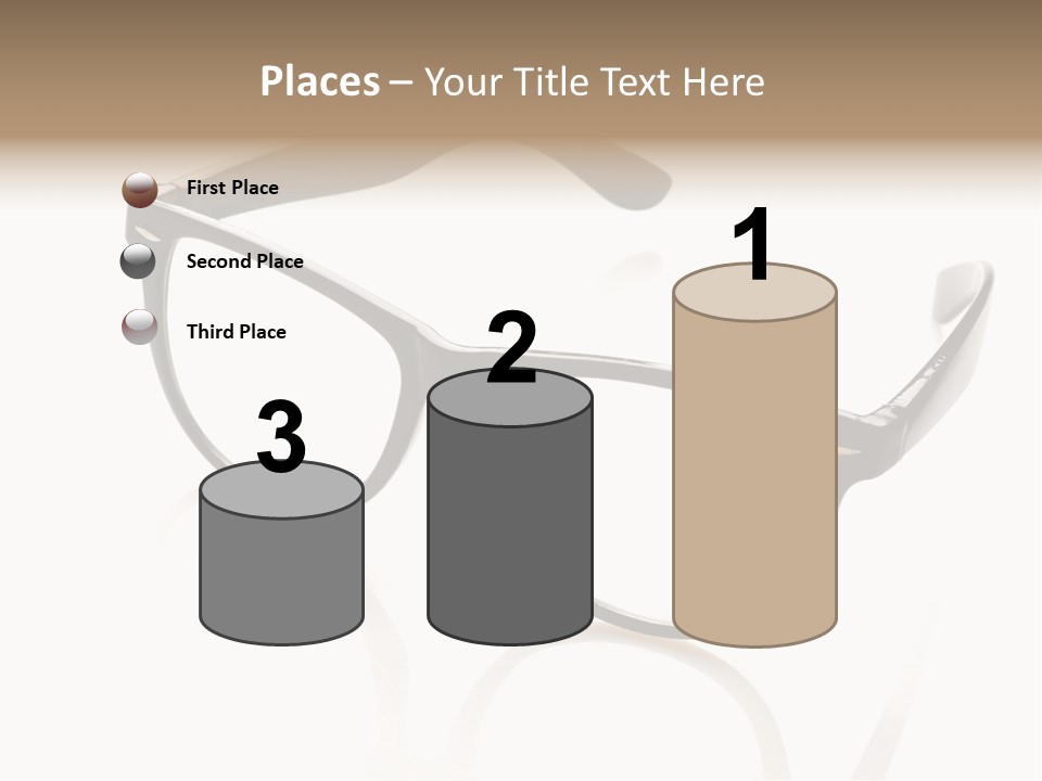 Contrast Background Lens PowerPoint Template