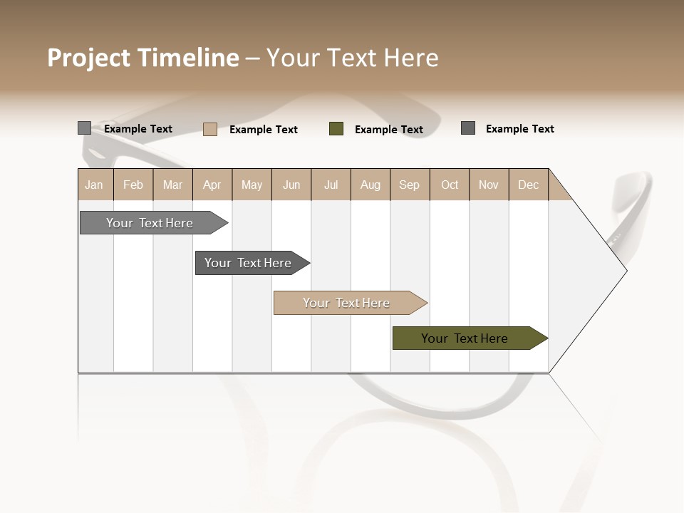 Contrast Background Lens PowerPoint Template