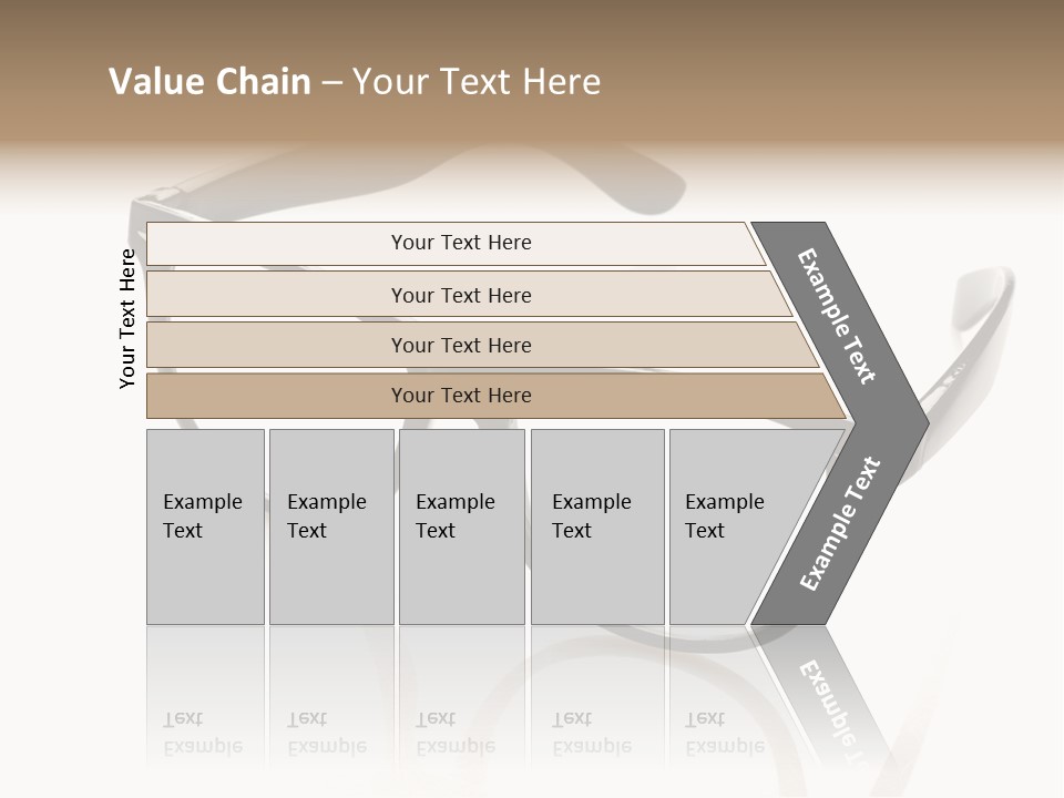 Contrast Background Lens PowerPoint Template