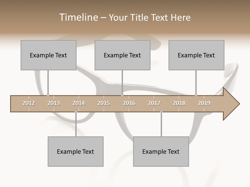 Contrast Background Lens PowerPoint Template