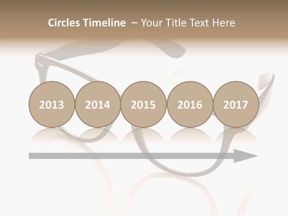 Contrast Background Lens PowerPoint Template