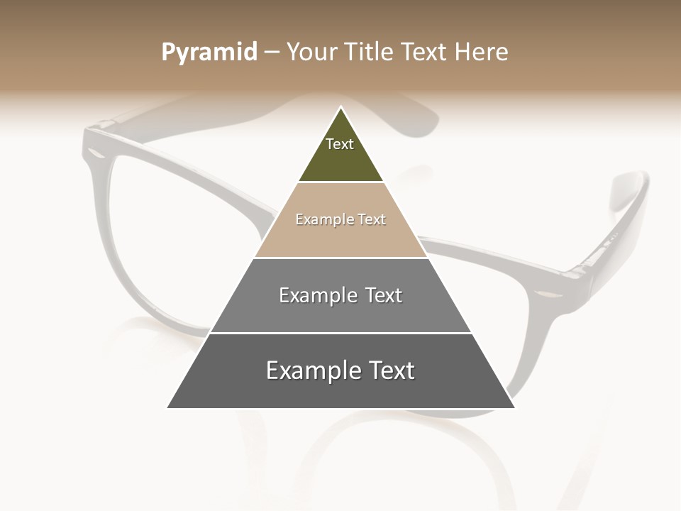 Contrast Background Lens PowerPoint Template