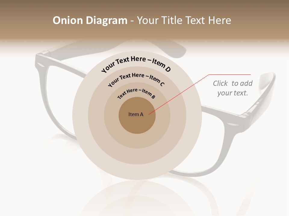 Contrast Background Lens PowerPoint Template