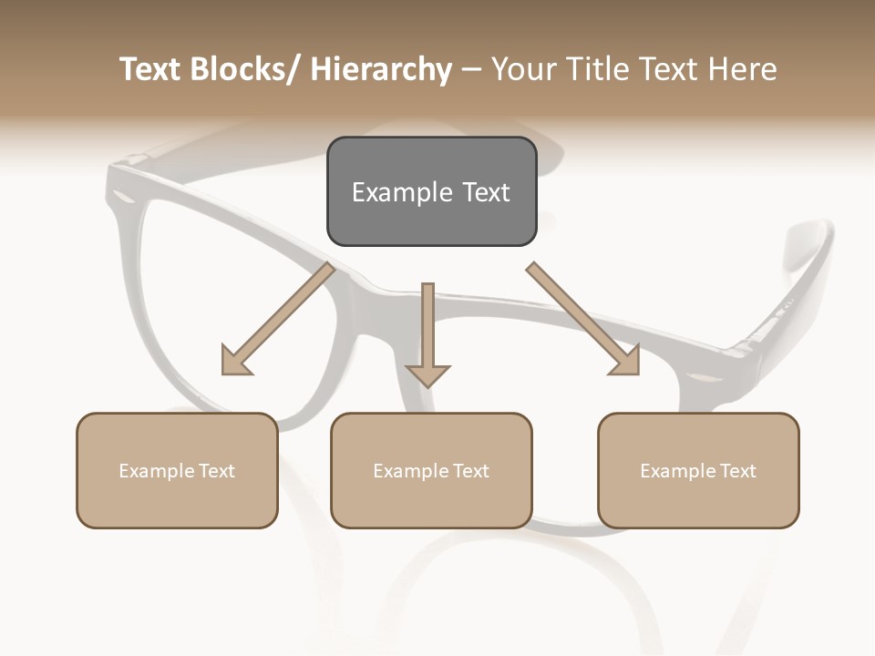 Contrast Background Lens PowerPoint Template
