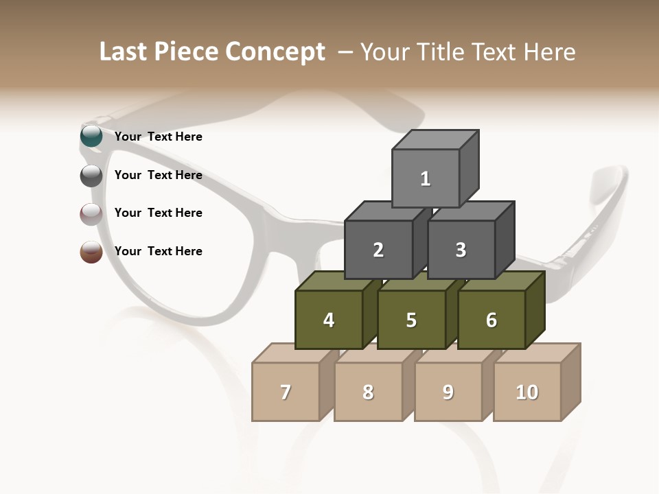 Contrast Background Lens PowerPoint Template