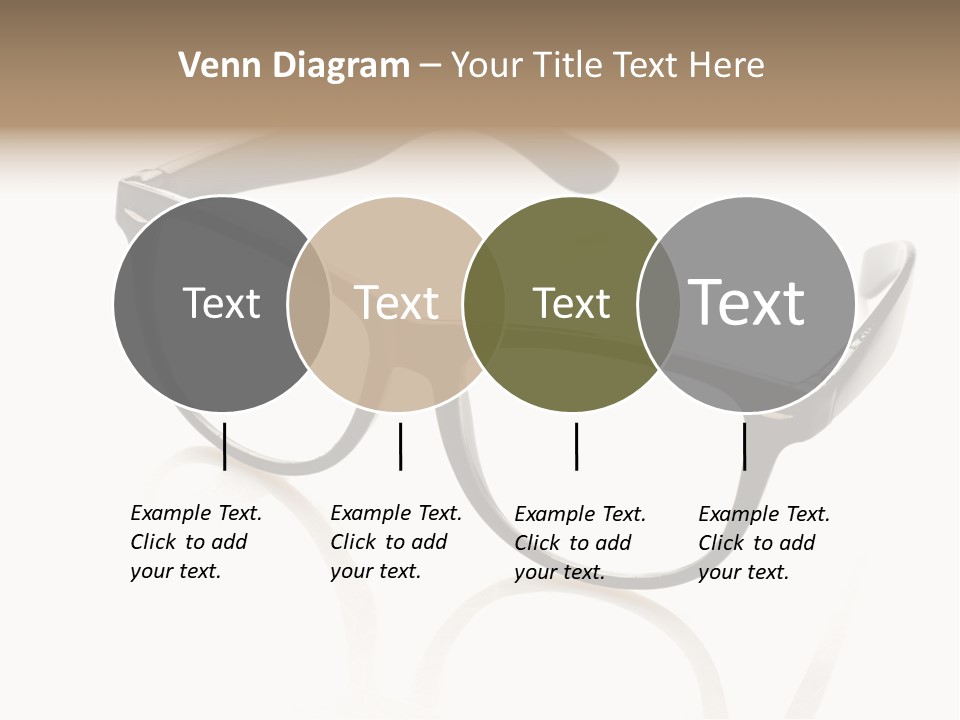Contrast Background Lens PowerPoint Template