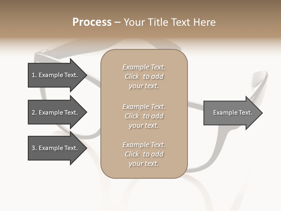 Contrast Background Lens PowerPoint Template